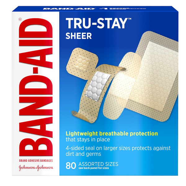 80 Band-Aid Assorted Adhesive Bandages
