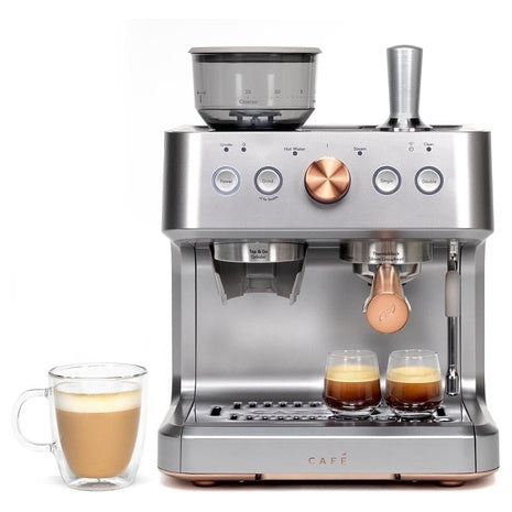 Café Bellissimo Semi Automatic Espresso Machine & Milk Frother