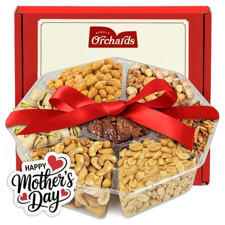 7 Sectional Nut Gift Basket (OK-Pareve)