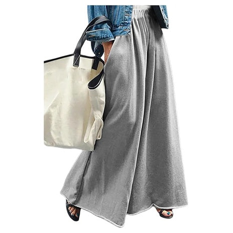 Women's Wide Leg Flowy Palazzo Sweatpants (Various)