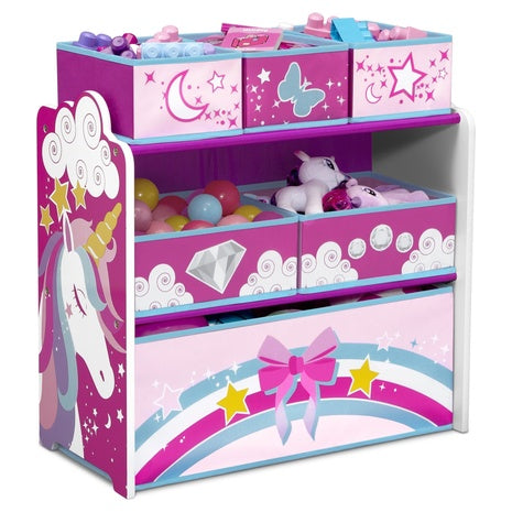 6-Bin Toy Storage Organizer (3 Styles)