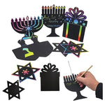 Scratch Art Chanukah Activity