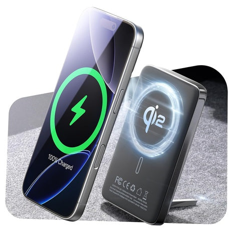 Lisen Slim 10,000mAh Qi2 MagSafe Fast Charging Power Bank