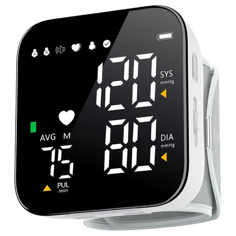 Coverich Rechargeable Blood Pressure Monitor With Carrying Case