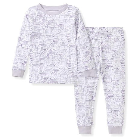 Burt's Bees Girl's Organic Cotton Pajamas Set