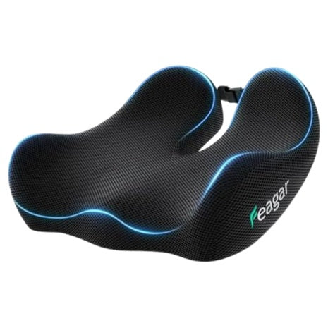 Feagar Ergonomic Memory Foam Tailbone Seat Cushion