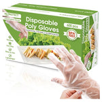 600 Disposable Plastic BPA & Latex Free Gloves