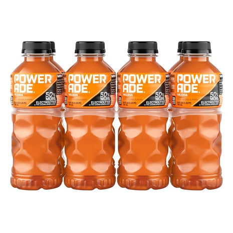 8 Bottles Orange Sports Drink
