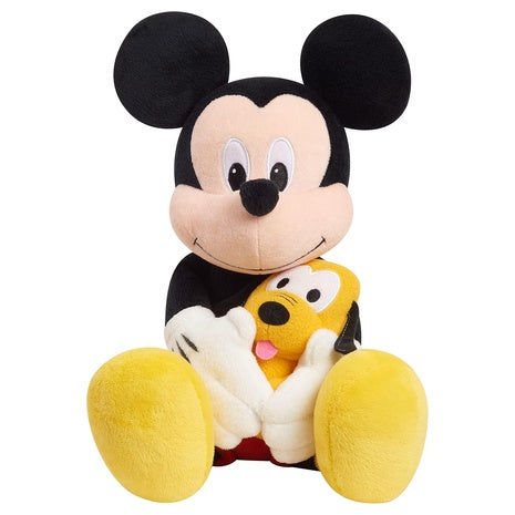 Mickey Mouse & Pluto 11.5" Plush