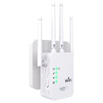 300Mbps 4 Antennas 2 Ethernet Ports 2.4GHz Coverage WiFi Extender