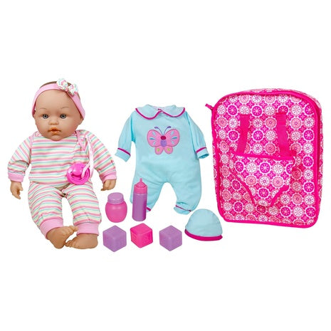 14" Baby Doll Set with Accessories