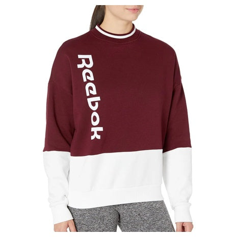 Reebok Women's Training Essentials Logo Crew Sweatshirt