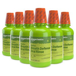 6-Pack Amazon Basics Breath Defense Oral Rinse