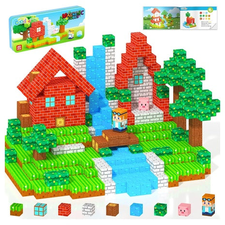 Magnetic Blocks Travel Tin