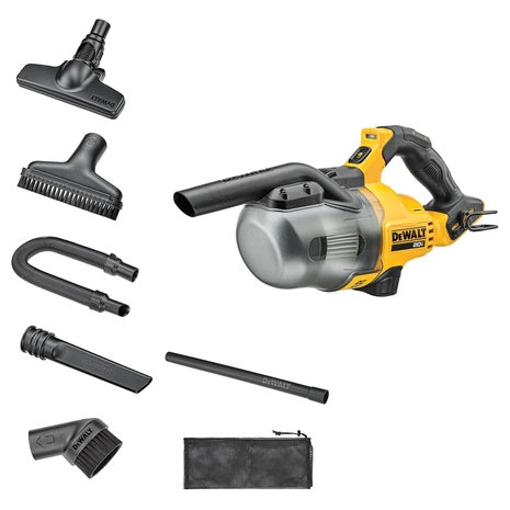 Dewalt 20V Cordless Handheld Vacuum Cleaner W/ 6-Attachments (Tool Only)