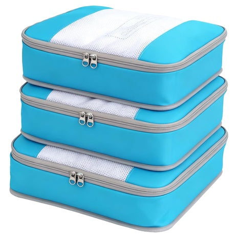 3 Packing Cubes Travel Organizer Set