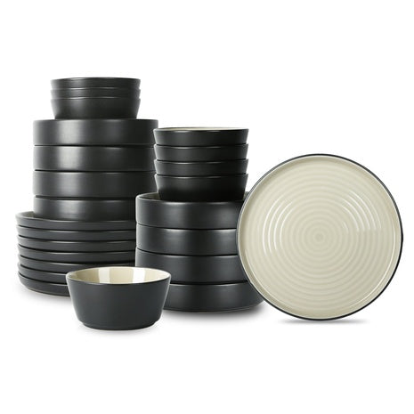 24-Piece Stone Lain Elica Dinnerware Set