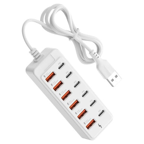 12-in-1 USB C Hub Multiport Extension With 1m Cable