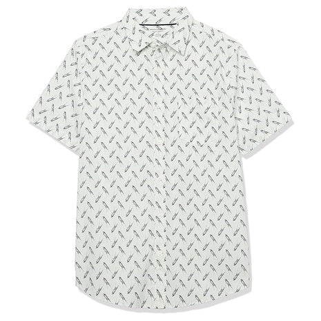 Amazon Essentials Men's Short Sleeve Dress Shirt
