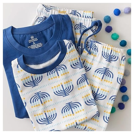 Honest Baby 100% Organic Cotton Chanukah Pajamas