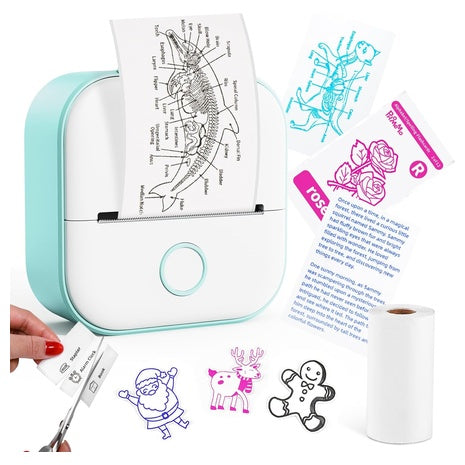 Portable Thermal Inkless Sticker Maker
