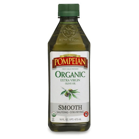 Pompeian Organic Smooth Extra Virgin Olive Oil (16 oz)