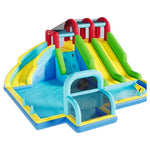 Garvee Inflatable Water Slide Climbing Jumping Splash Pool Bounce House