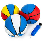 3 Basketballs with Pump