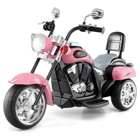 Costzon 6V Battery Powered Ride On 3-Wheel Kids Motorcycle