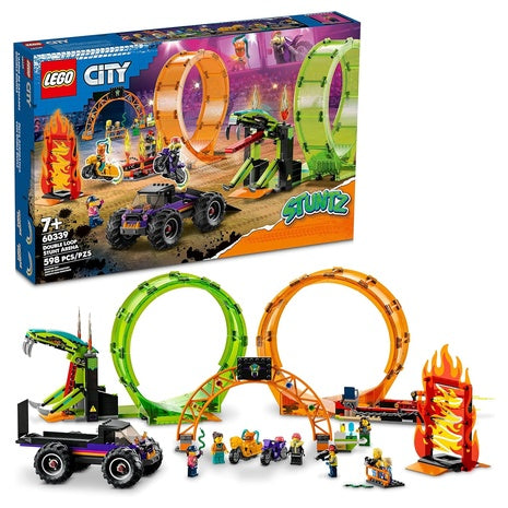LEGO City Stuntz Double Loop Stunt Arena