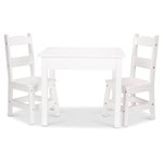 Melissa & Doug Wooden Kids Table & Chairs Set