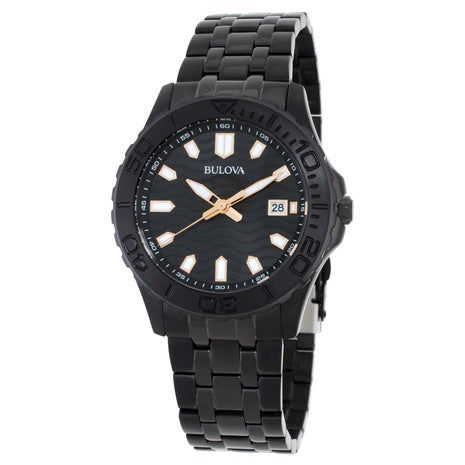 Bulova Men's 42mm Classic Sport Stainless Steel Bracelet Watch