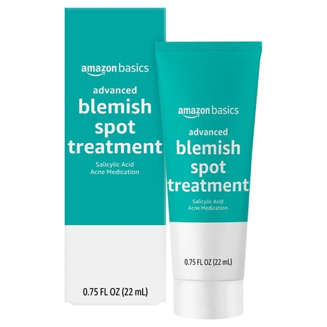 Amazon Basics Advanced Blemish Spot Treatment w/ 2% Salicylic Acid Acne Medication