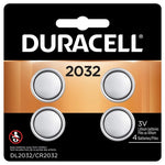 4 Duracell 2032 3V Key Fob & Apple AirTag Batteries