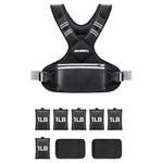 Adjustable Weight Vest With Six 1-Pound Weight Packs (Various Colors)