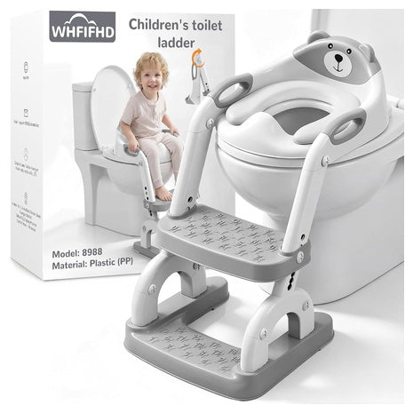 2-in-1 Potty Training Toilet With Step Stool