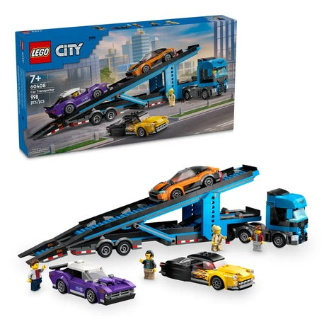 LEGO City Car Transporter Truck with Sports Cars