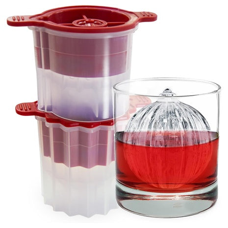 Set Of 2 Tovolo Dots & Stripes Ornament Ice Mold Set