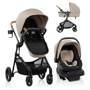 Evenflo Pivot NXT Travel System with LiteMax NXT Infant Car Seat