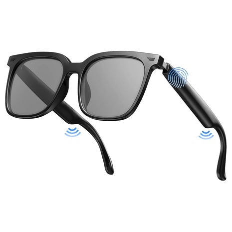 144+Languages Translation UV Protection AI Smart Bluetooth Glasses
