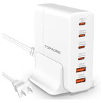 6-Port 80W USB-C Fast Charging Station