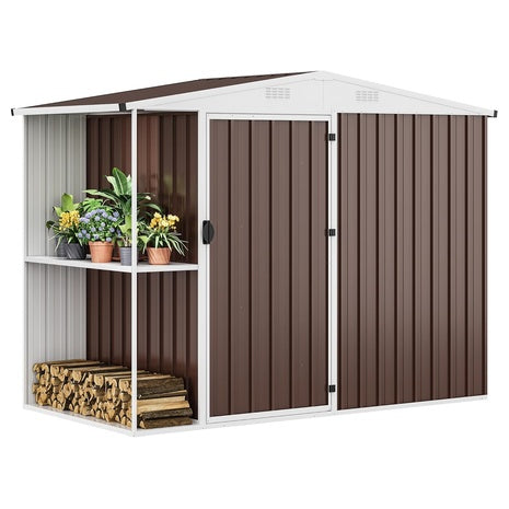 Outdoor Metal Storage Shed