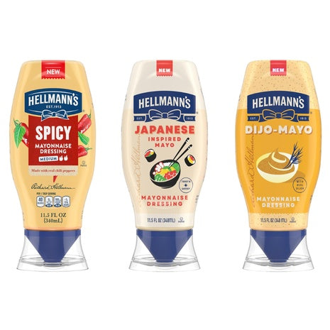Hellmann’s Spicy, Japanese-Inspired & Dijon Mayo Dressings on Sale