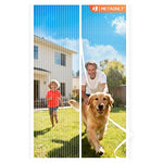 Metaonly Magnetic Screen Door Mesh Fits 36" X 80" Door