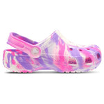 Crocs Big Kids Clogs (Pink Crush/Purple/Multi, Sizes 4–6)