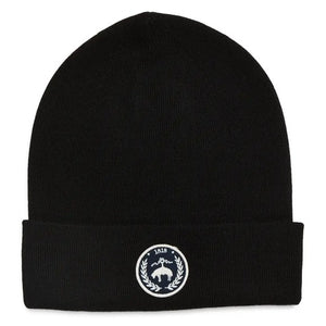 Brooks Brothers Men's Wool Blend Patch Cuffed Beanie