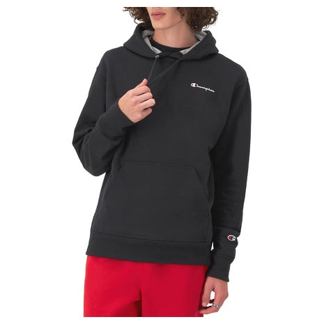 Champion Men's Small Script Logo Hoodie