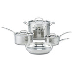 Cuisinart 7-Piece Stainless Steel Pots and Pans Set