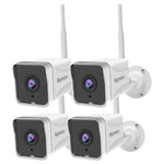 4-Pack 2K Outdoor Wi-Fi Security Cameras