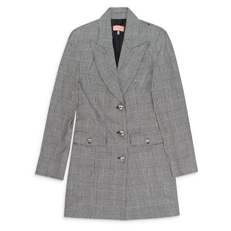 Lan and Co WOmen's Houndstooth Belted Trouser